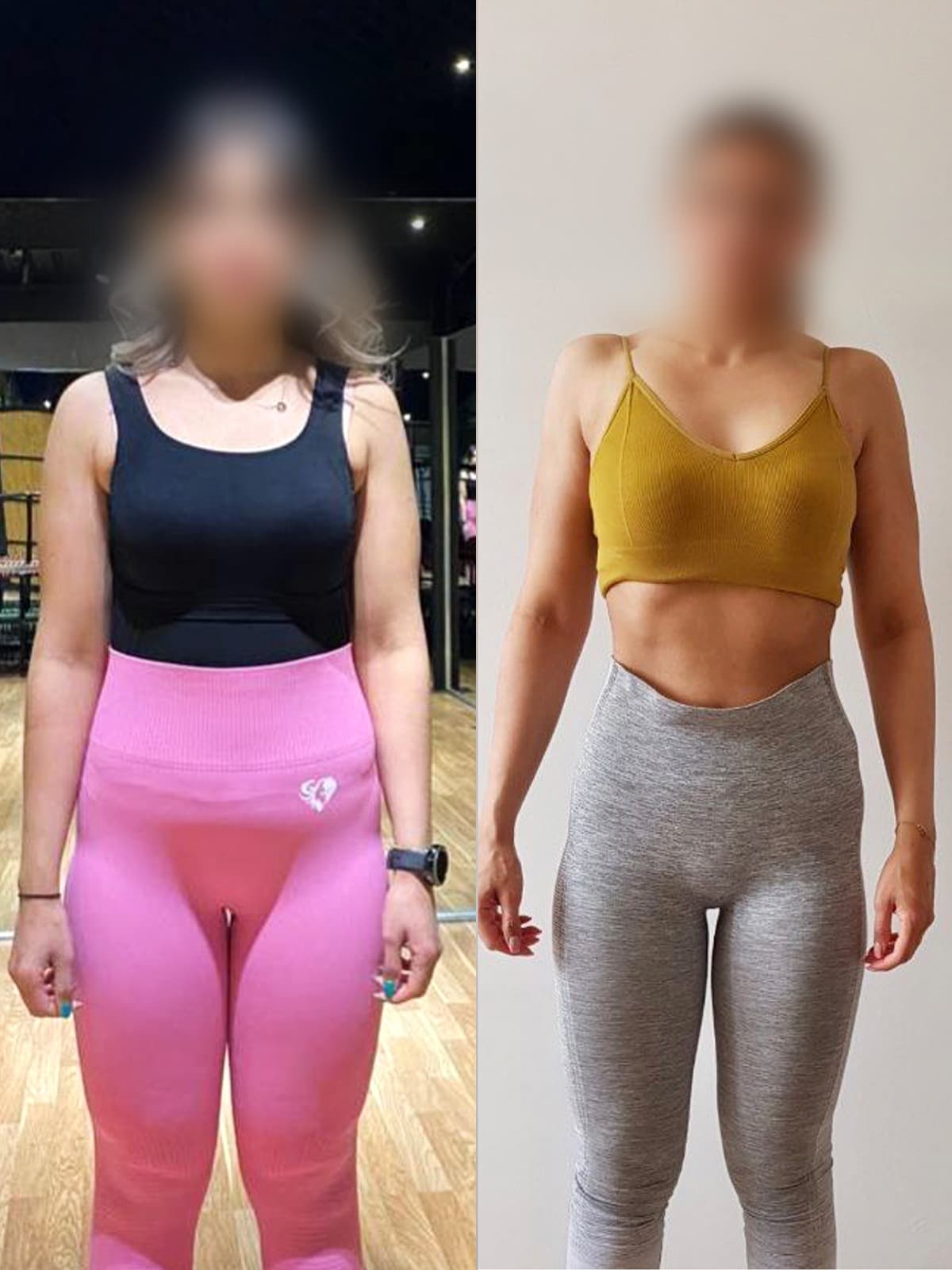 Client transformation photo