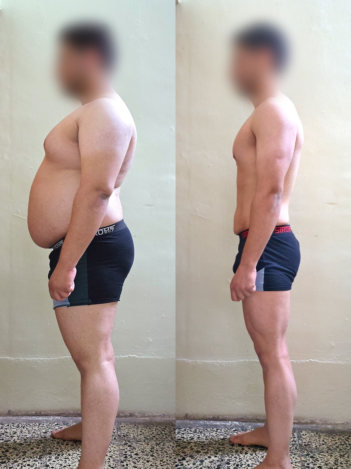 Client transformation photo