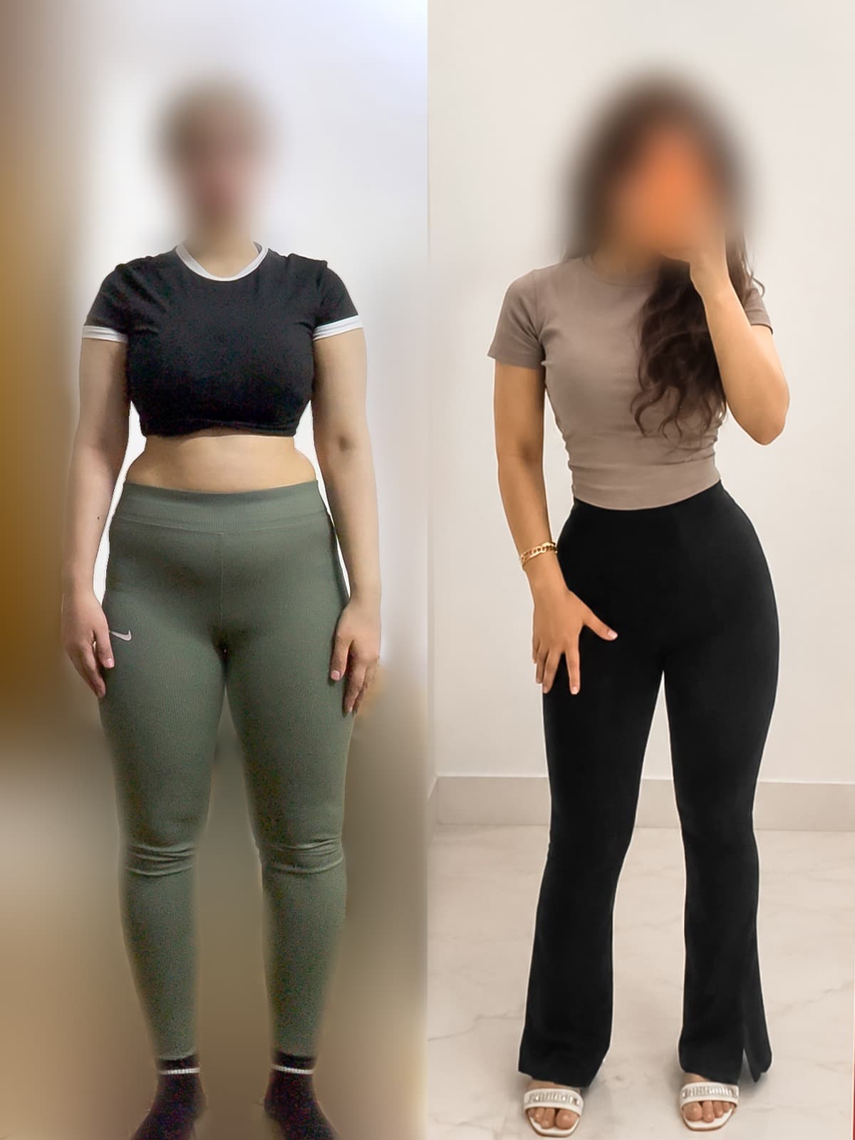 Client transformation photo