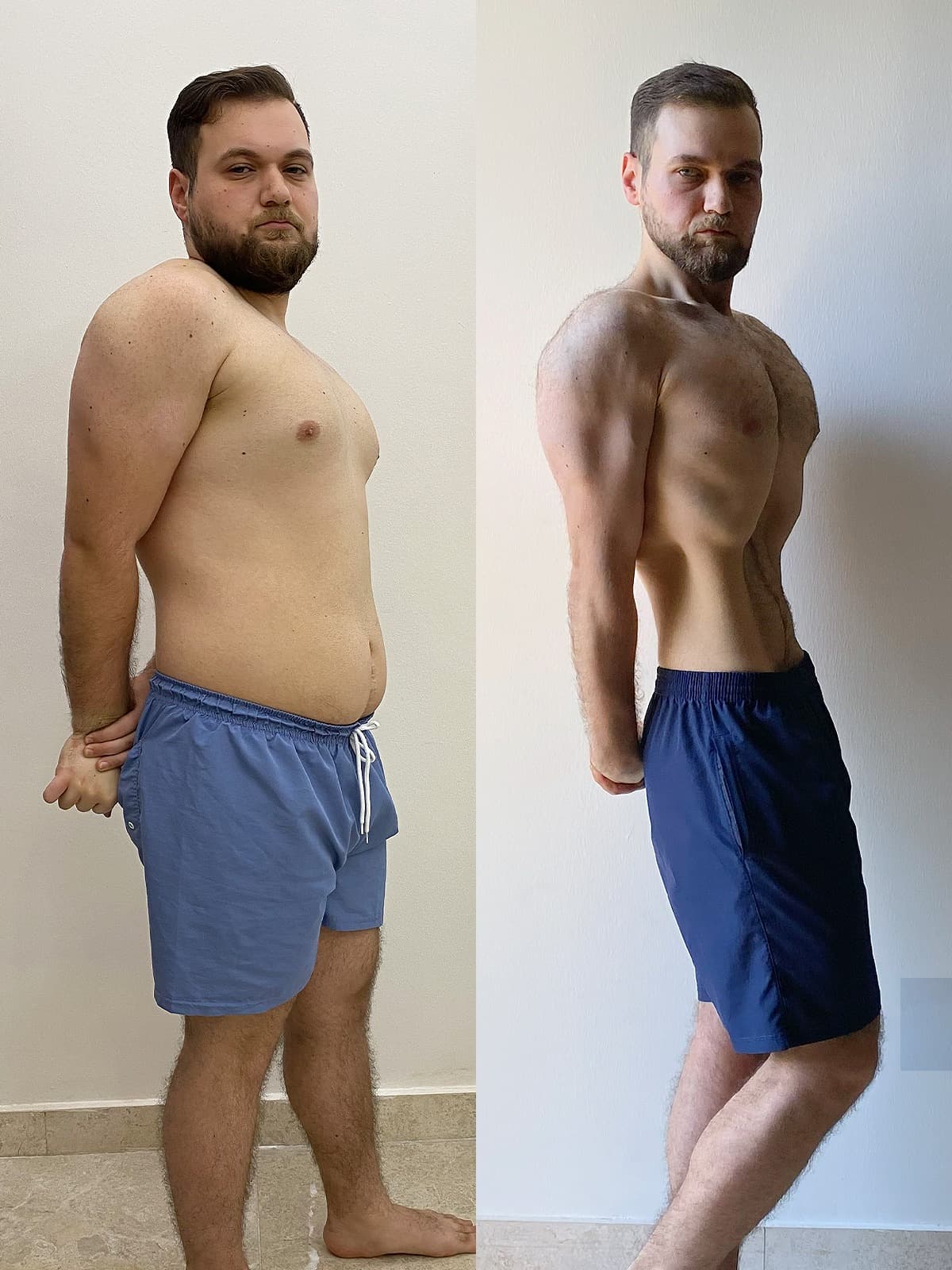 Client transformation photo