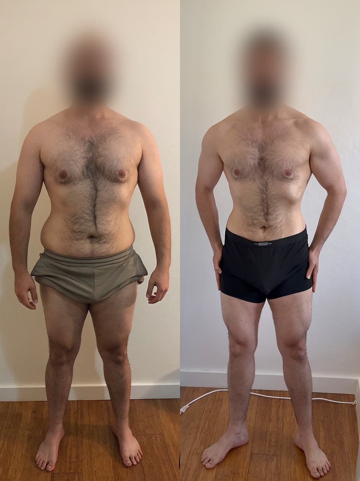 Client transformation photo