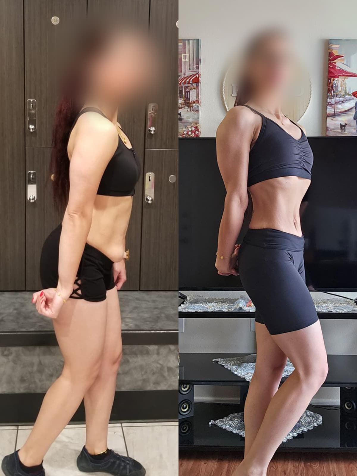 Client transformation photo